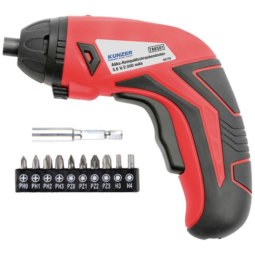 Kunzer 7AKS01 Avvitatore a batteria 3.6 V 2000 mAh Li-Ion