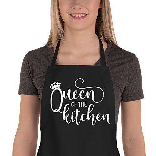 Saukore Tablier de Cuisine Drôle pour Les Femmes Réglable Tablier de (L4V)