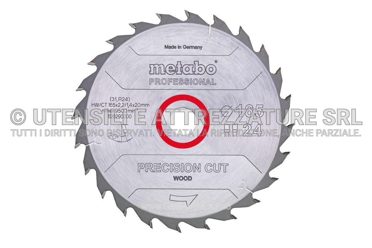 METABO Lama "precision cut wood - professional", 160x20, Z24 WZ 20° (628031000)