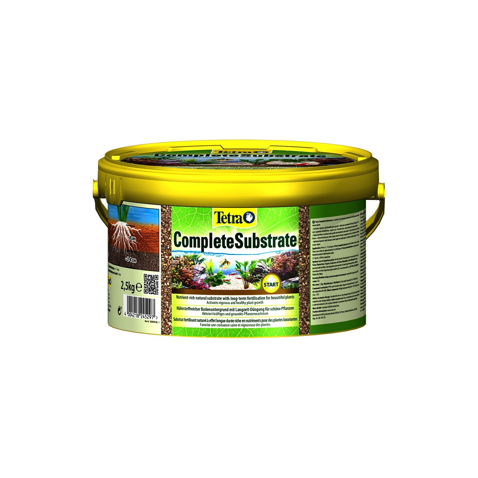 Tetra Complete Substrate 5 Kg Substrato fertilizzante per acquari