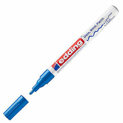 Marcatore Edding 751 Punta Fine Vernice Blu