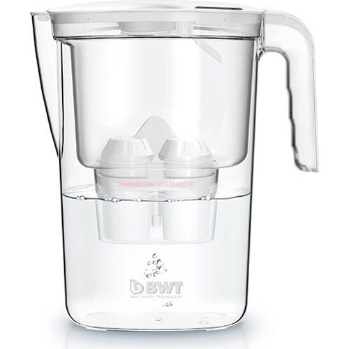 BWT CARAFFA FILTRANTE ACQUA 2,50lt Bianco 1 FILTRO INCLUSO 067B045