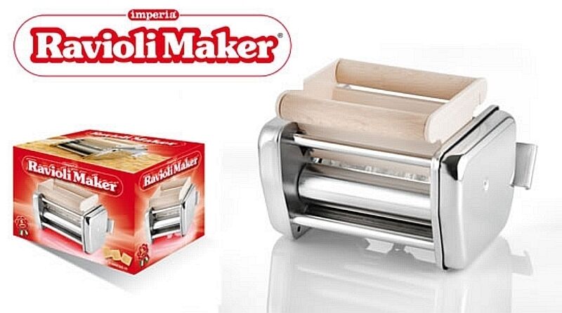 IMPERIA ORIGINALE RAVIOLIMAKER RAVIOLI MAKER PASTA IPASTA 2 RAVIOLI 5X5 cod.410