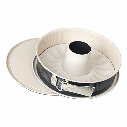 Zenker 7811 – Teglia Crème Noir con 2 ripiani, acciaio inox, (C2g)