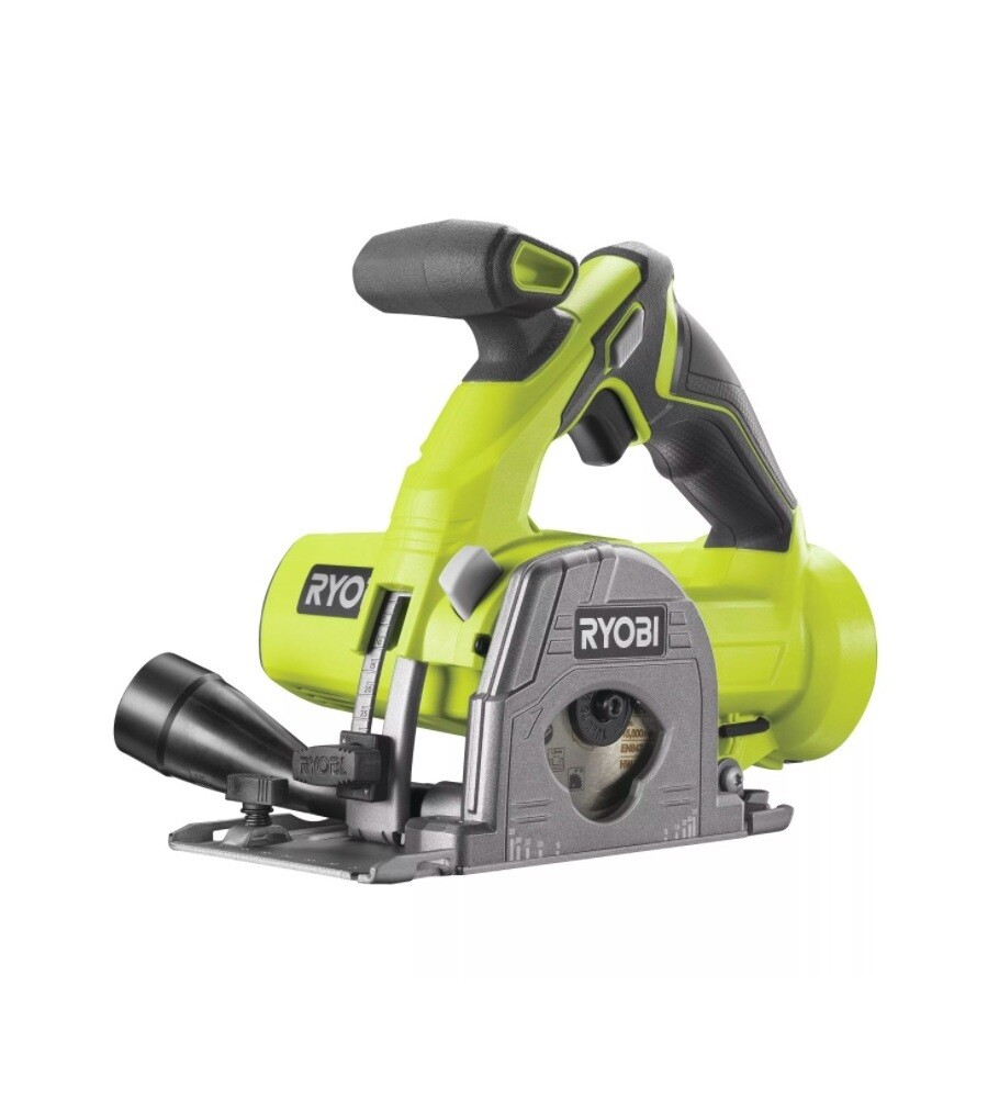 SEGA CIRCOLARE R18MMS-120S RYOBI CON BATTERIA 18V 1.5 AH