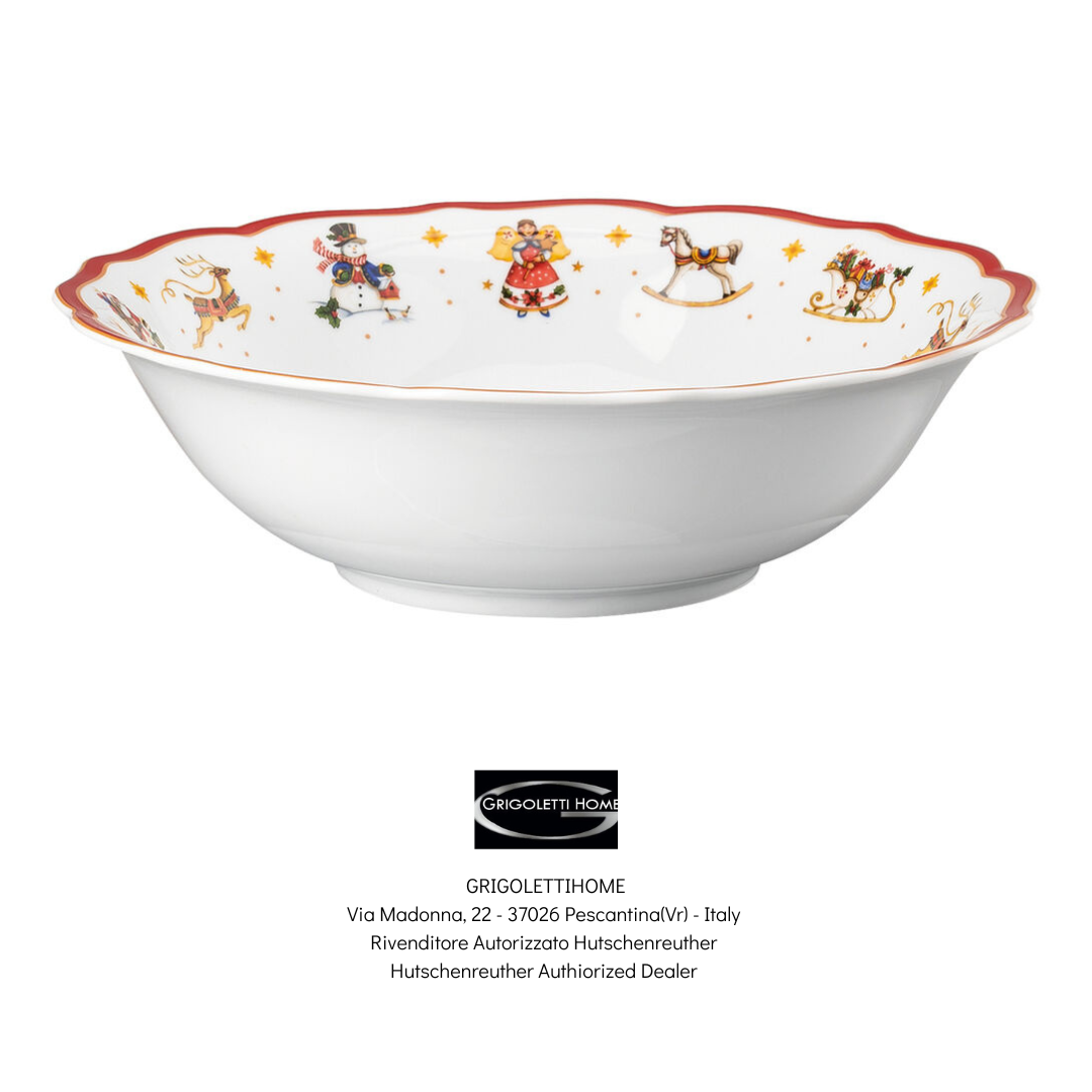 Hutschenreuther - Natale 2023 - Happy Wintertime - Coppa 23 cm - Rivenditore