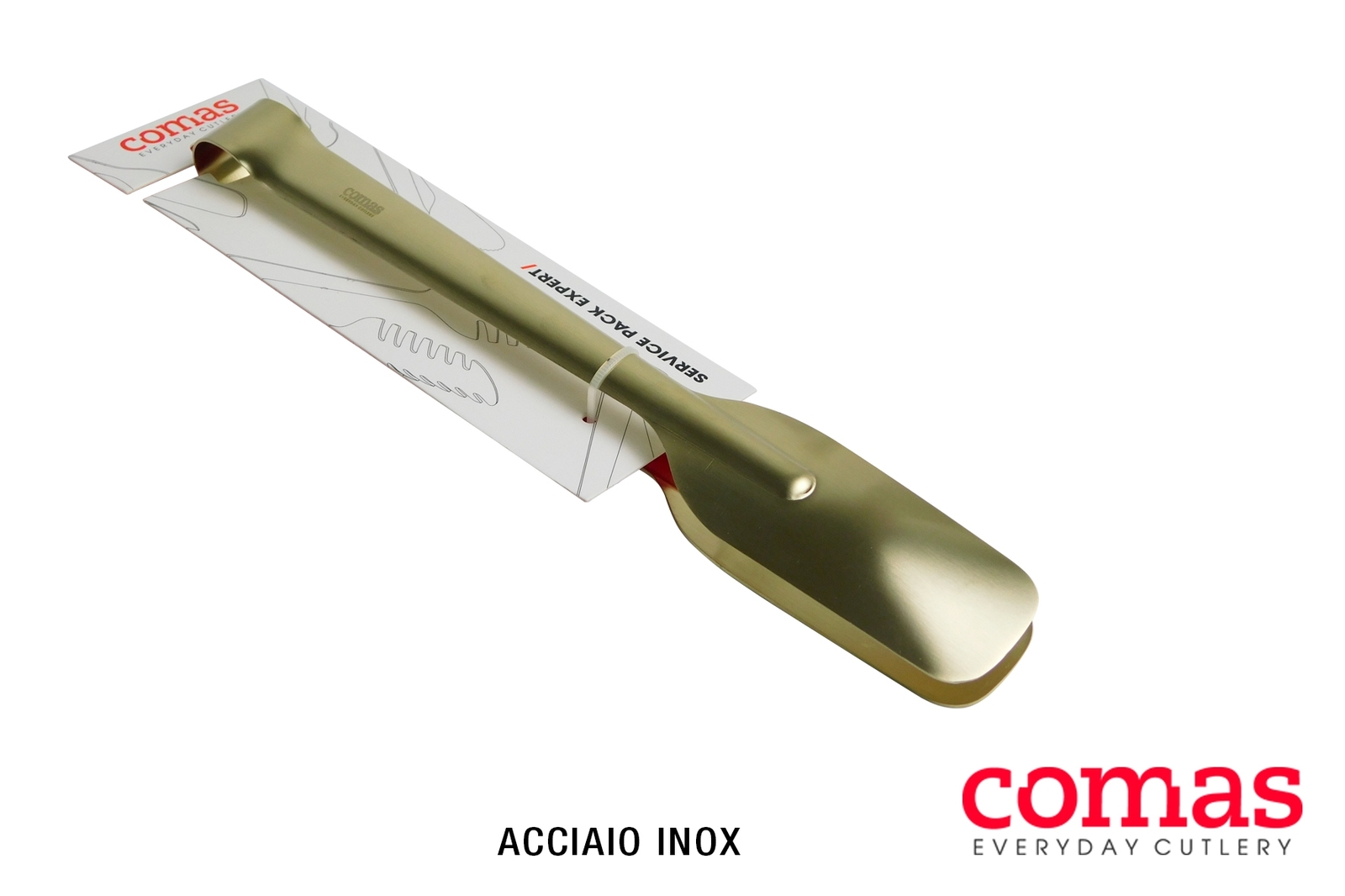Comas 6781 Pinza per Biscotti, Acciaio Inox