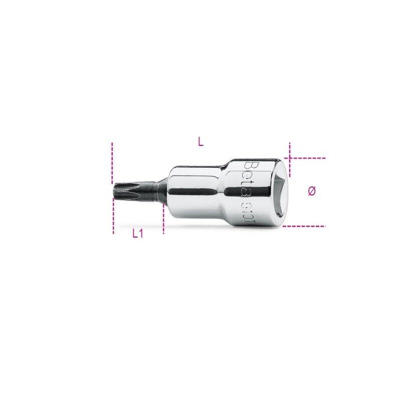 CHIAVI A BUSSOLA MASCHIO PER VITI CON IMPRONTA TORX® T40 ART. 910TX