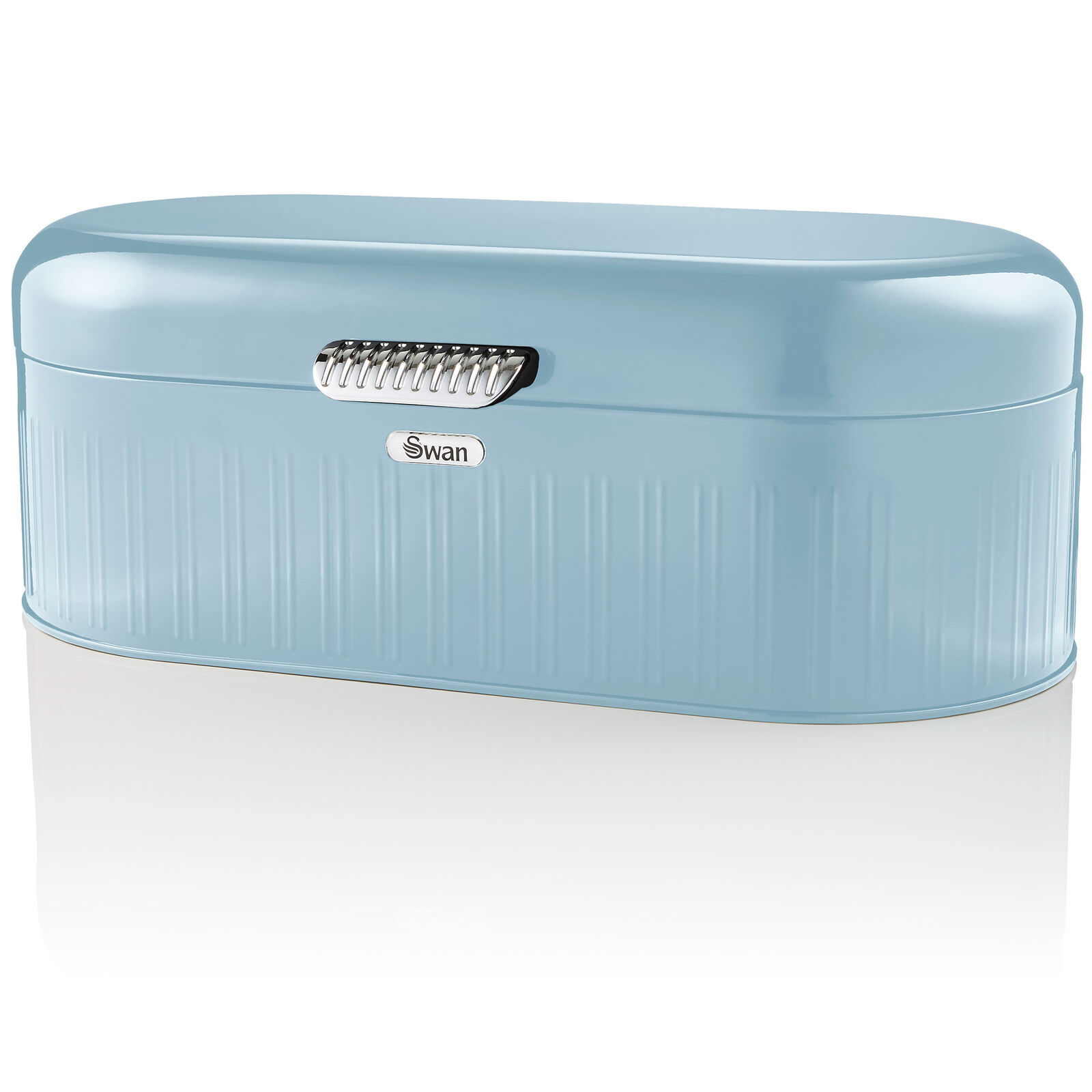 Retro Bin  Portapane Retro, Design Vintage, Scatola Metallica, Bread Bin  SWAN S
