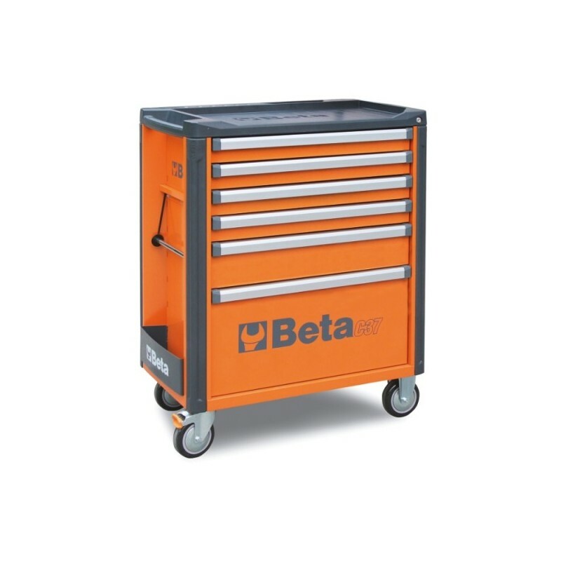 Cassettiera Mobile Con 6 Cassetti Orange - Beta C37/6-O