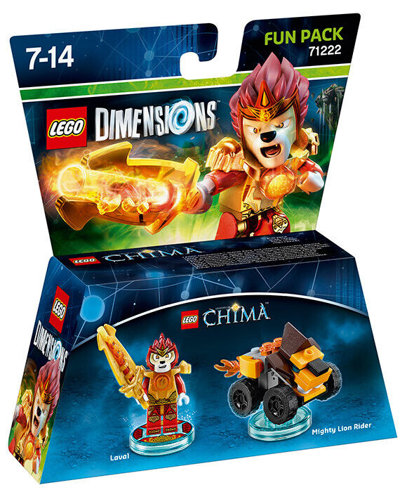 LEGO Dimensions Fun Pack Chima Laval 71222 LEGO