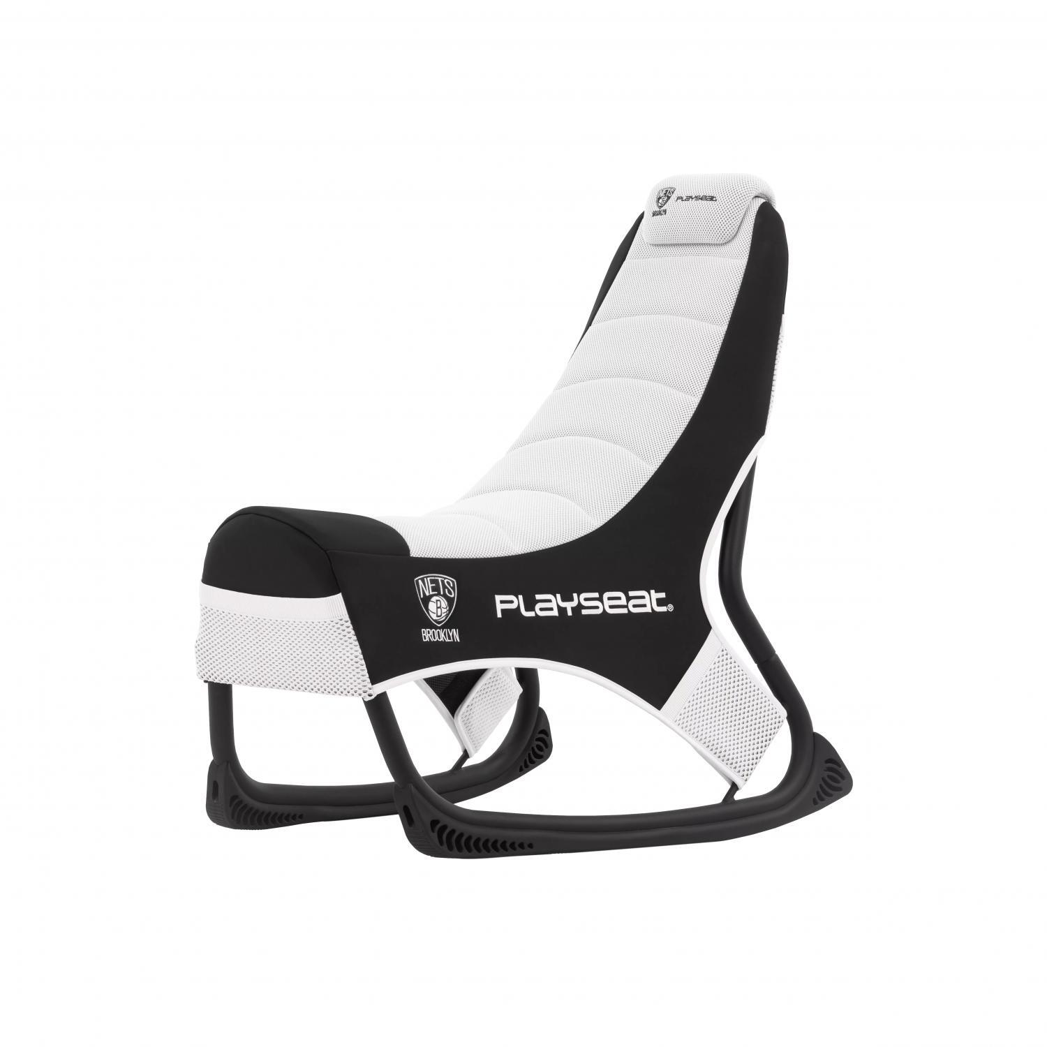 Playseat Sedia Gaming Champ NBA Brooklyn Nets colore Bianco Nero NBA.00284