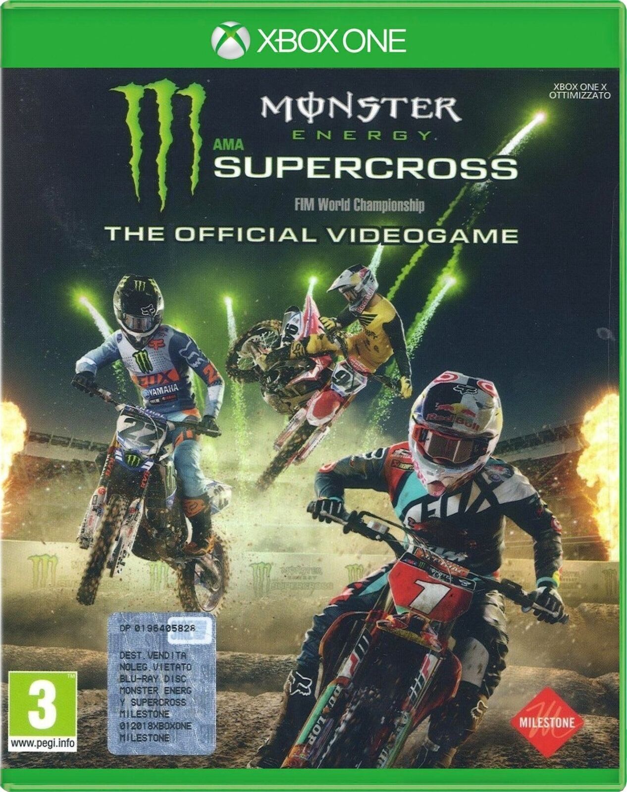 Monster Energy Supercross - The Official Videogame - XBOX One
