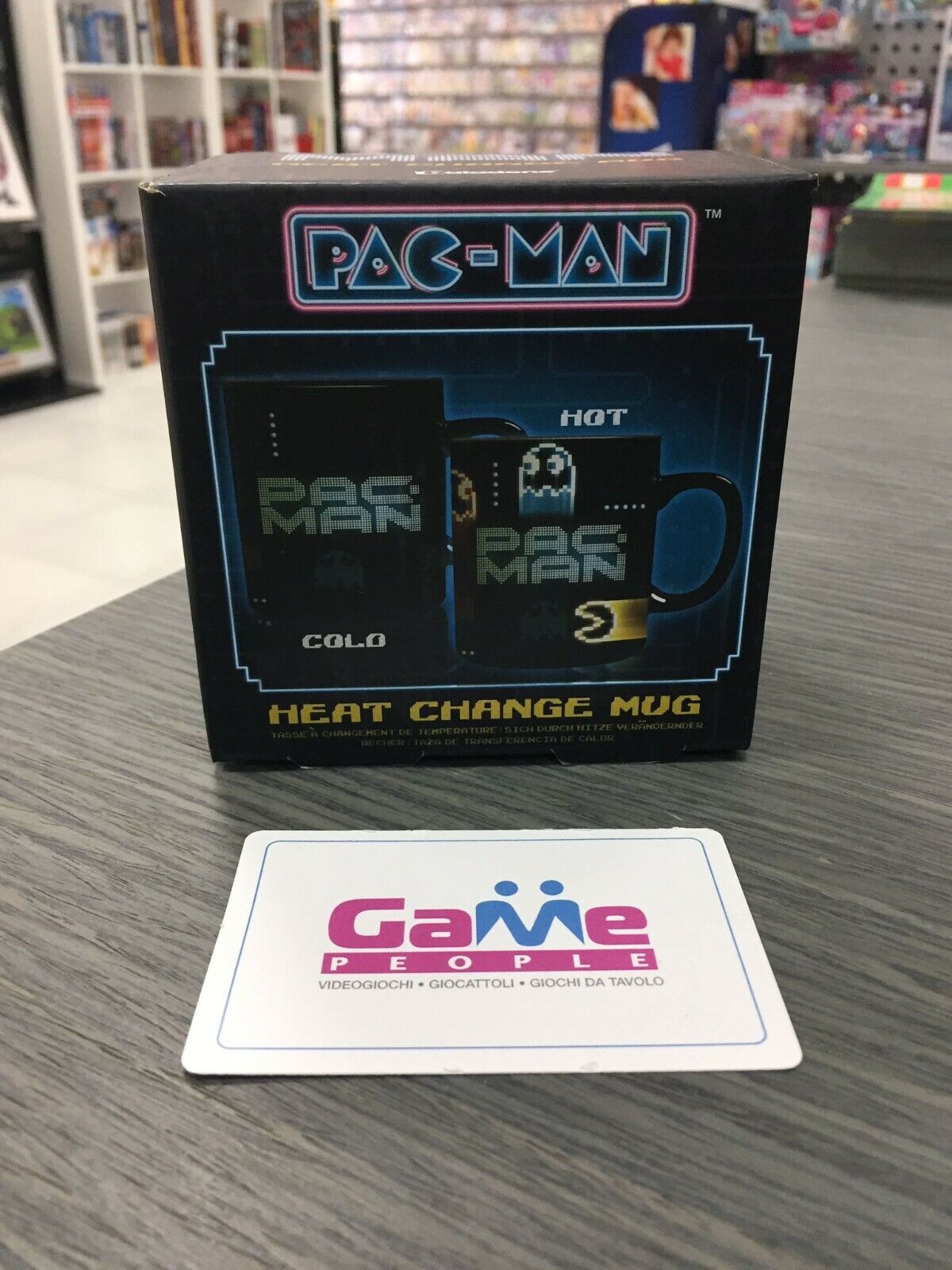Pac-Man Heat Change Mug (Tazza Termosensibile) Paladone