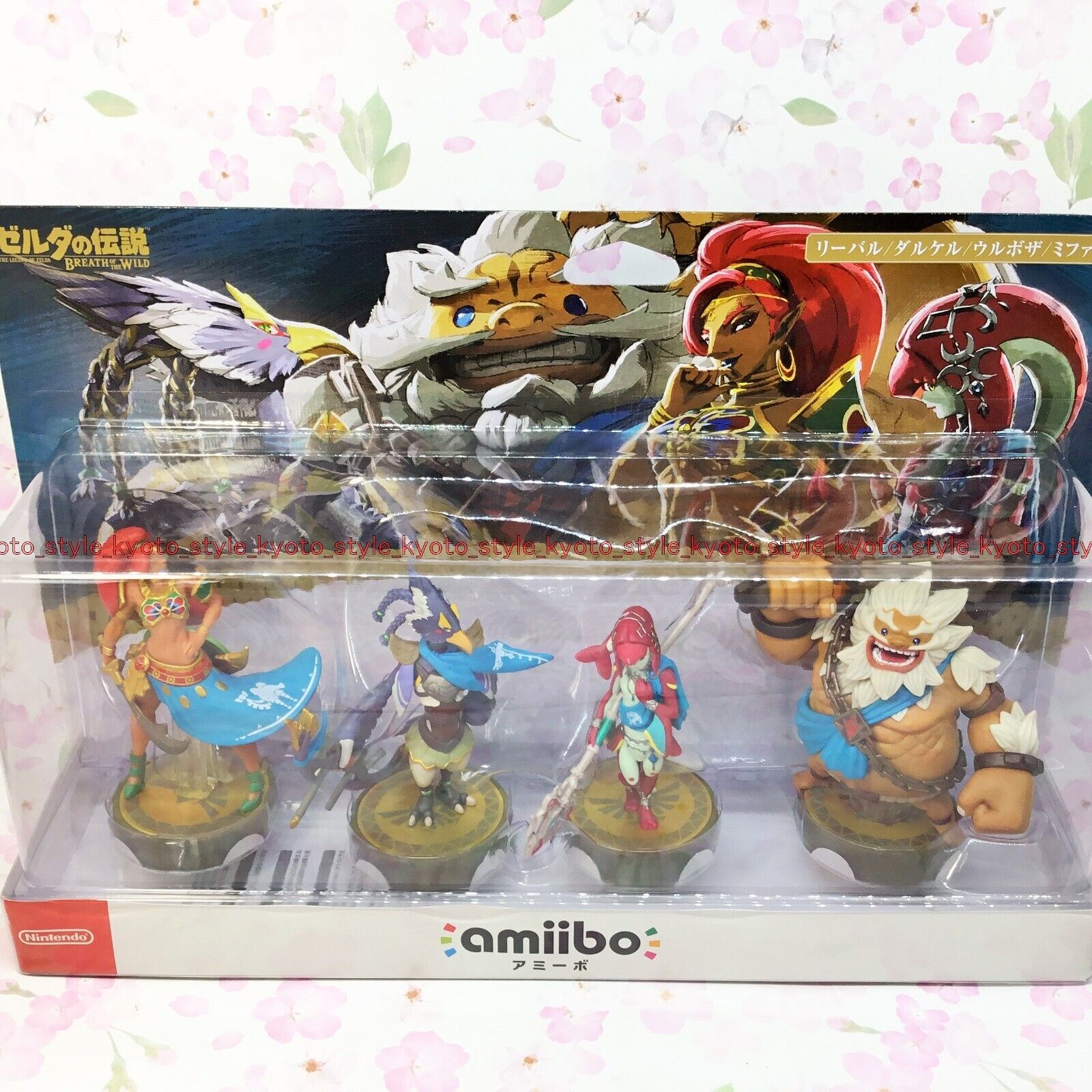 Amiibo Zelda Respiro Of The Wild Champion Revali Daruk Urbosa Mipha