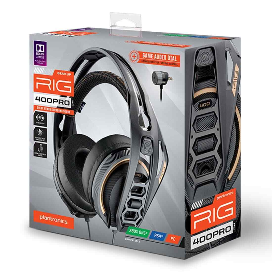 PLANTRONICS RIG 400 PRO HC Cuffia gaming  surround compatibile PC XBOX ONE PS4
