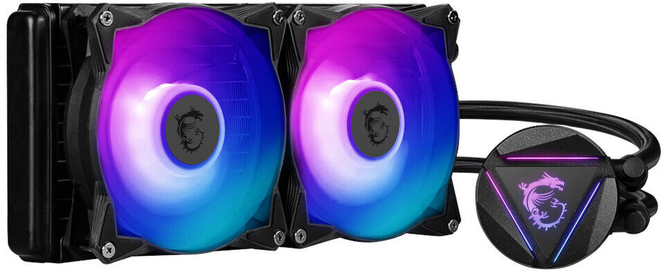 MSI MAG CoreLiquid 240R V2 ARGB CPU Liquid Cooler Intel 1200/1700 AMD AM4/AM5 -
