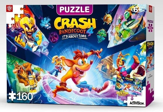 Puzzle: Crash Bandicoot (Crash 4 160 pz)