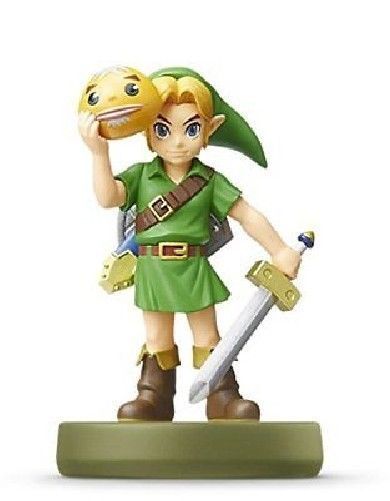 Nintendo Amiibo The Legend Of Zelda Majora's Mask Link 3DS Wii U Accessori Nuovo