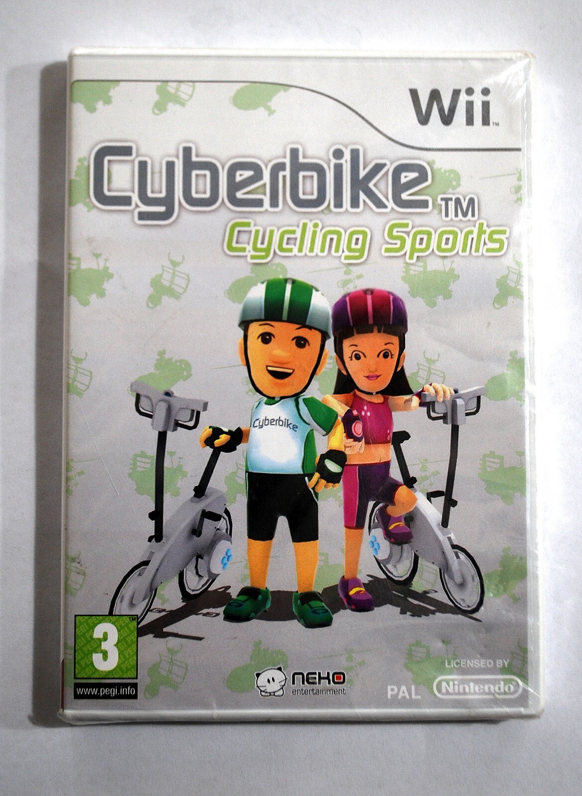 Nintendo WII - CYBERBIKE CYCLING SPORTS - NUOVO SIGILLATO - Italiano