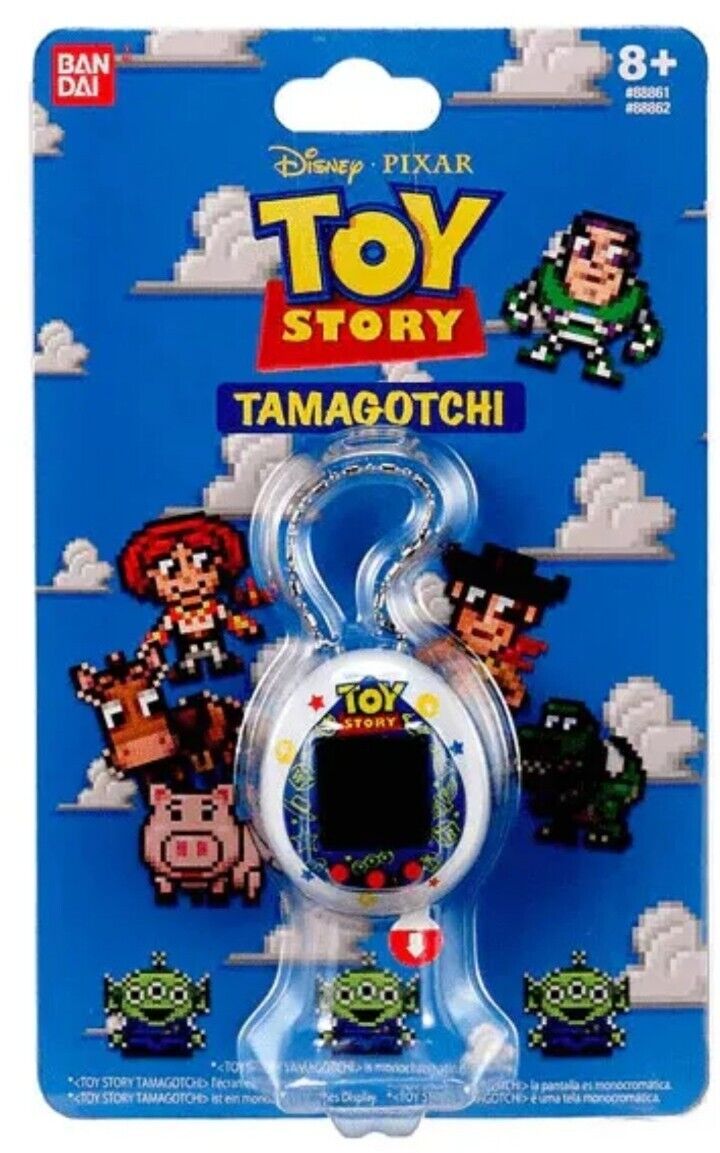 Tamagotchi Toy Story Friends Bandai original Paint Ver.Bianco Azzurro