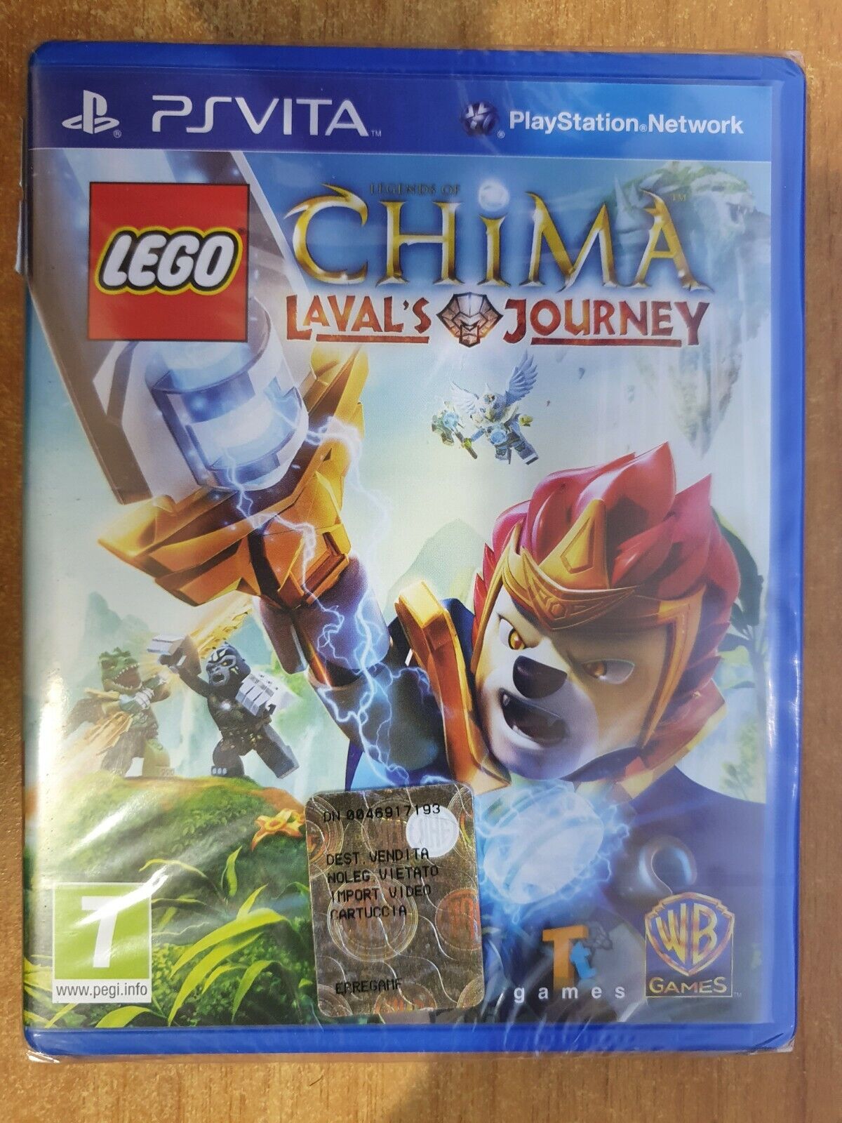 PSVITA SONY PS VITA LEGO CHIMA LAVAL'S JOURNEY SIGILLATO SEALED