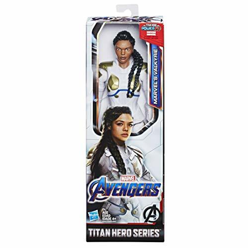 Hasbro Marvel Avengers- Endgame Valkyrie Titan Hero Compatibile con Power (Y9M)