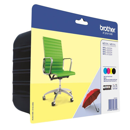 MULTIPACK LC229XL KCMY BLIS BROTHER
