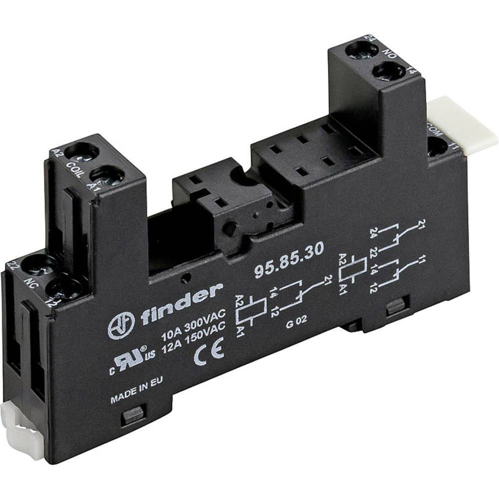 Finder 95.85.30 Zoccolo per relè Finder 40.51, Finder 40.52, Finder 40.62 (L x