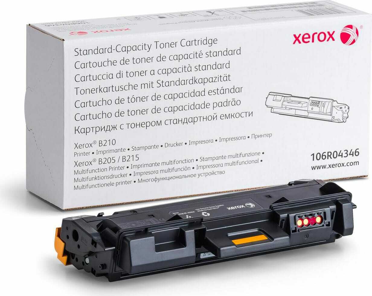 Toner Originale per Stampanti B215 / B210 / B205 Nero Xerox 106R04346