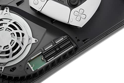 ENERMAX Dissipatore termico nero per SSD M.2 2280 a singolo e doppio lato (h3R)