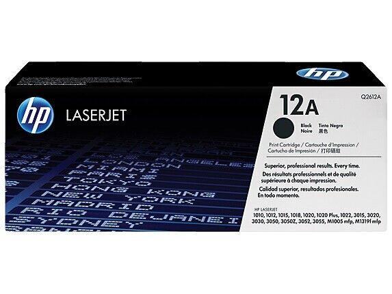 TONER ORIGINALE HP Q2612A 12A
