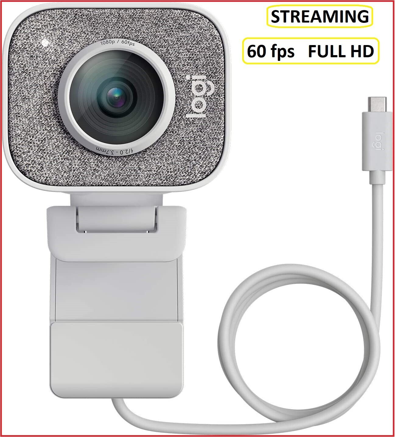 webcam LOGITECH Streamcam con microfono per pc usb STREAM review 60fps streaming
