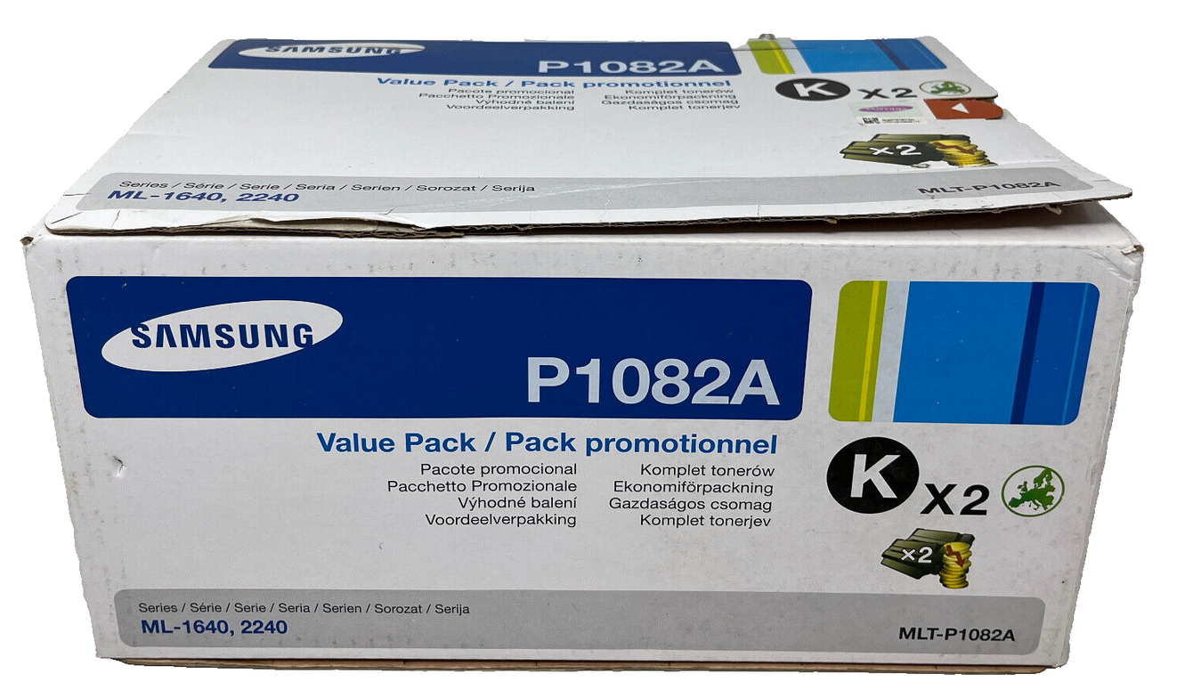 SAMSUNG MLT-P1082A 1082 PACCO DOPPIO ORIGINALE ML-1640/ML-1641/ML-2240 [A BOX]