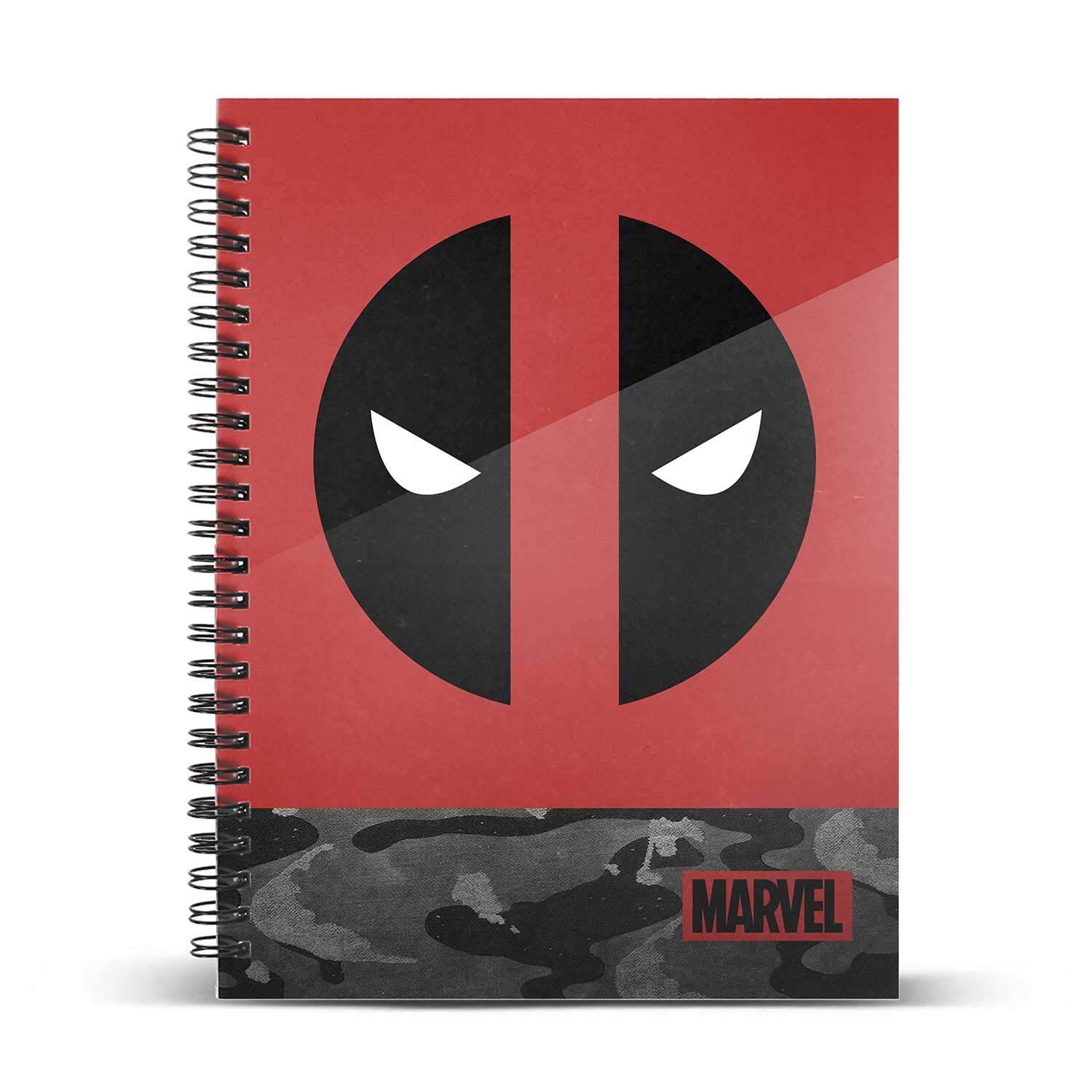 karactermania Deadpool Rebel-DIN A5 Grid Paper Notebook