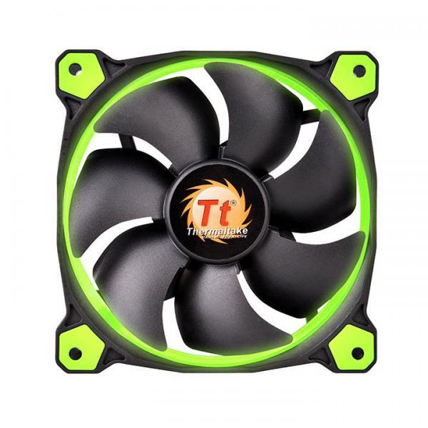 Thermaltake Riing 14, 140mm LED Fan - Verde