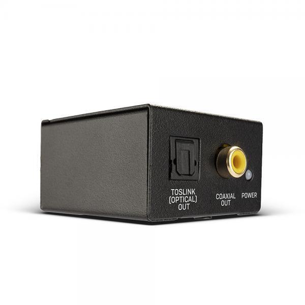 Converter ADC RCA a TosLink (Ottico) & Coassiale