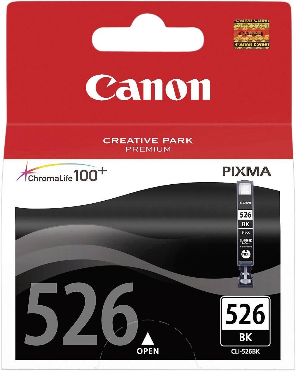 ORIGINAL Canon Cartuccia d’inchiostro nero CLI-526bk 9ml