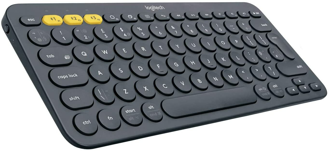 Tastiera Wireless Bluetooth Logitech K380 Multi Device Design Compatto Pc Mac