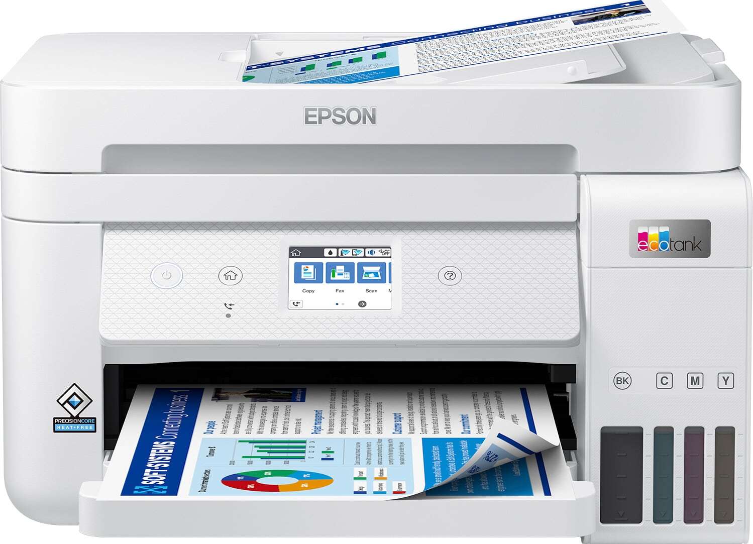 Stampante Multifunzione Inkjet Colori WiFi USB C11CJ60407 EcoTank ET-4856 Epson