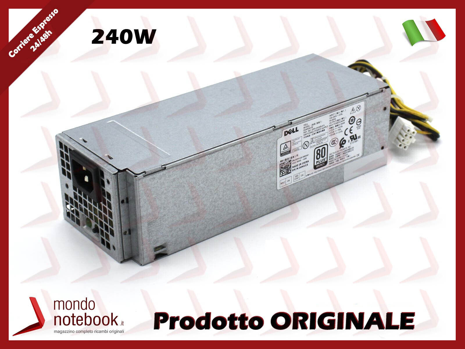 DS Alimentatore Desktop ATX 240W Originale DELL SWORDFISH 5040 TRIGGERFISH 3046