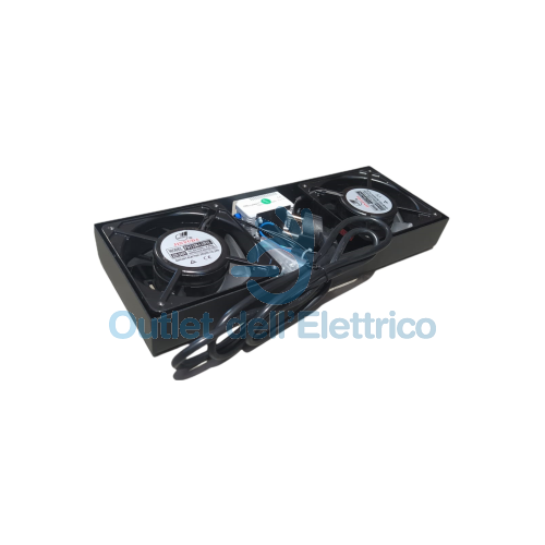 WP RACK & CABLING WPN-ACS-W050-2 UNITA' DI VENTILAZIONE RWB P.500 2 VENTOLE + TE
