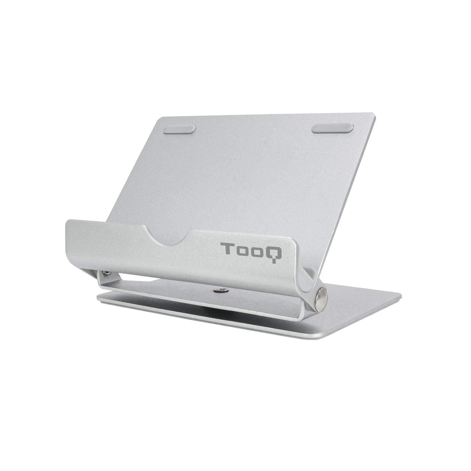 TooQ PH0002-S Tablet Stand Adjustable Rotating Table Stand for Phone/Tablet