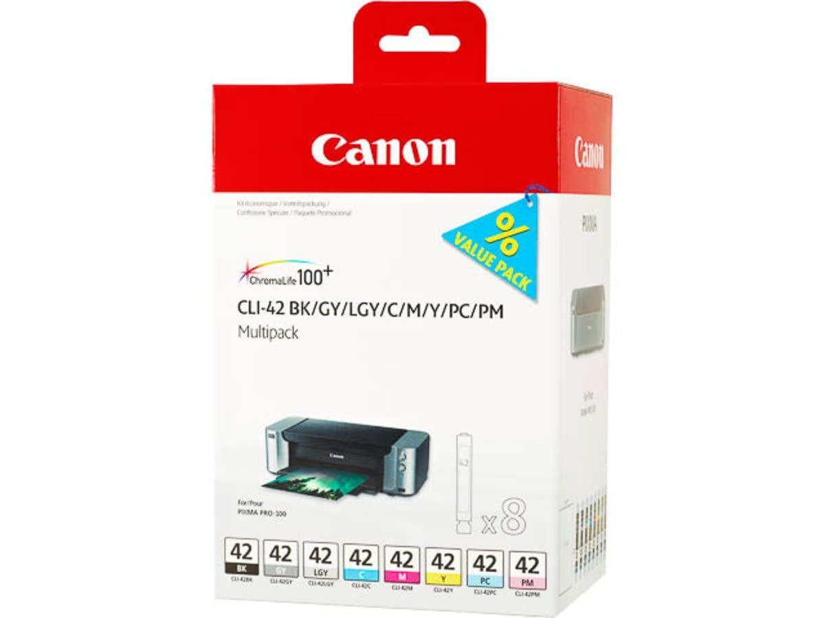 Canon 6384B010 – Black Ink Cartridge, Blue, Pink, Grey, Yellow