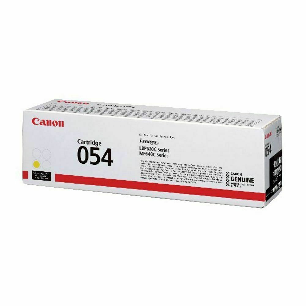 TONER CANON 054 GIALLO ORIGINALE  3021C002 MF643CDW  LBP621CW  MF645CX MF641CW