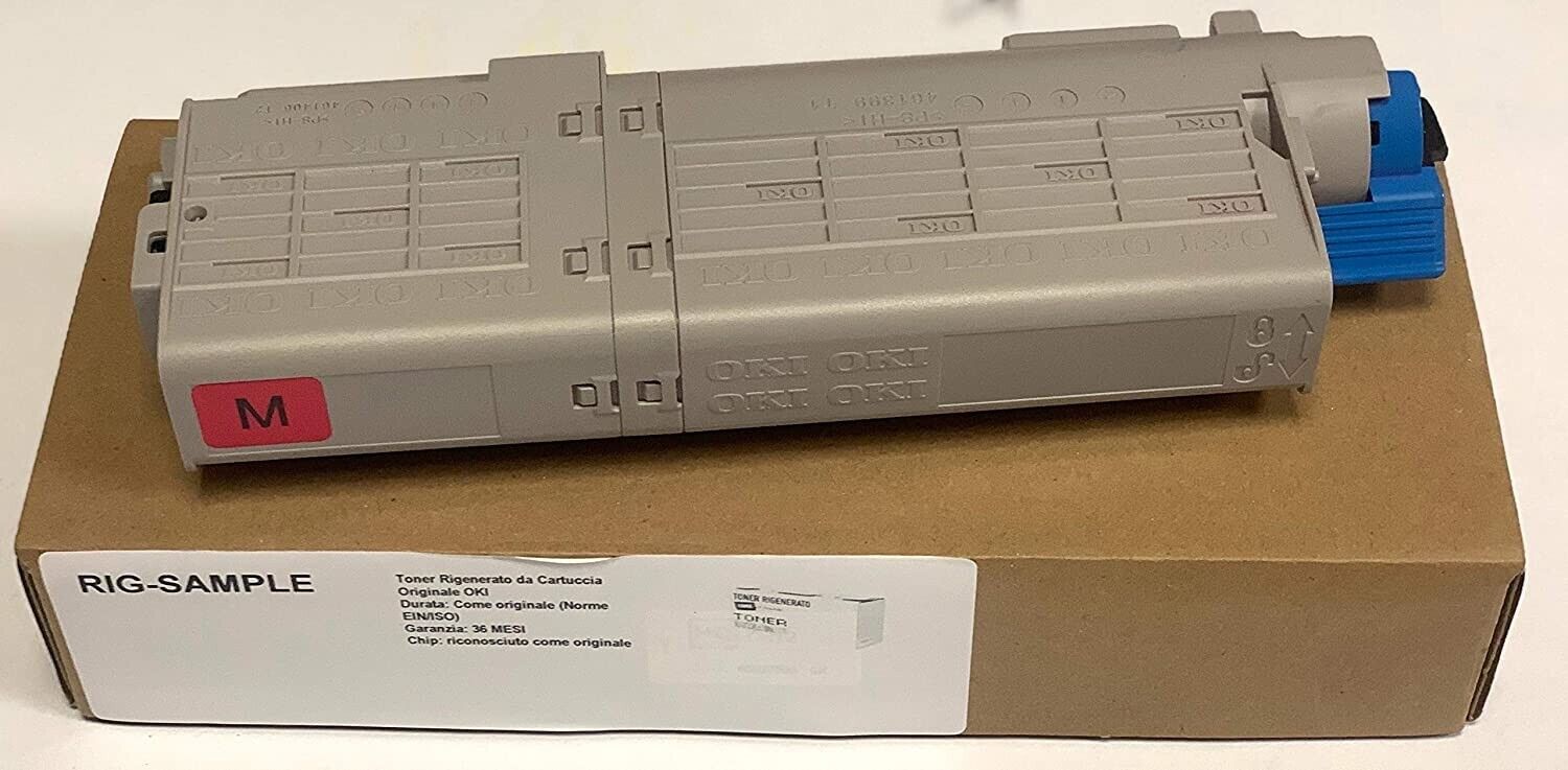TONER ORIGINALE  OKI 46490622 MAGENTA DA 6.000 PAGINE  EXECUTIVE  ES5463DNMFP