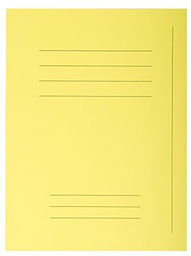 Exacompta 435005E Cartelle Semplici, 24x32 cm, Giallo (p2i)