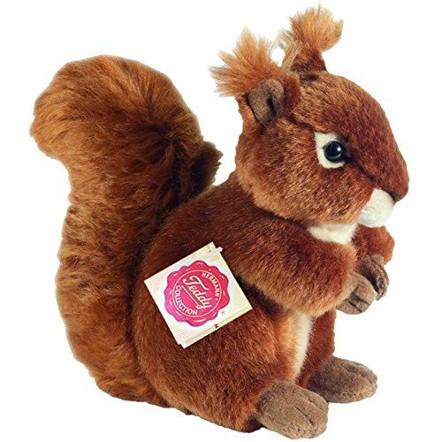 Hermann Teddy Collection 908180 17 cm Scoiattolo Peluche (n7S)
