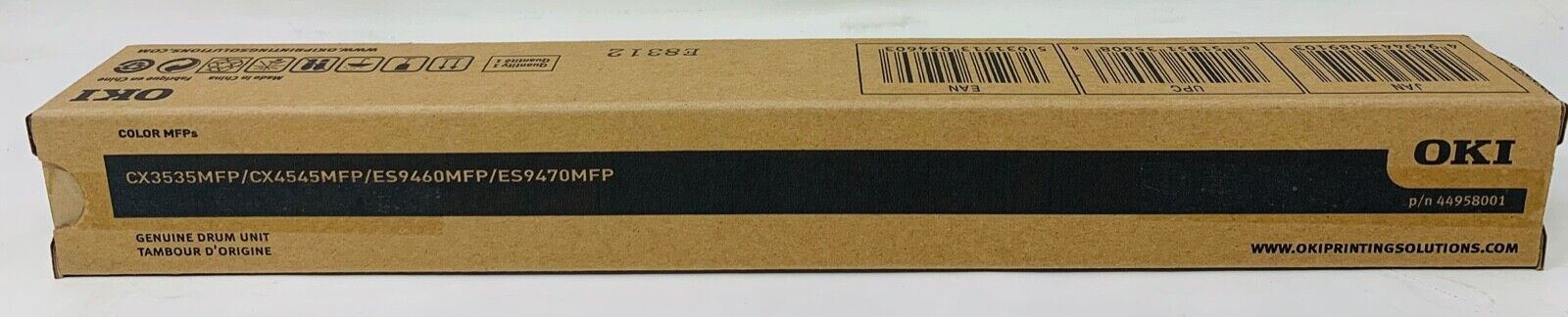 OKI 44958001 DRUM UNIT TAMBURO DI STAMPA MULTICOLORE PER ES 9460/9470 (77.000PG)