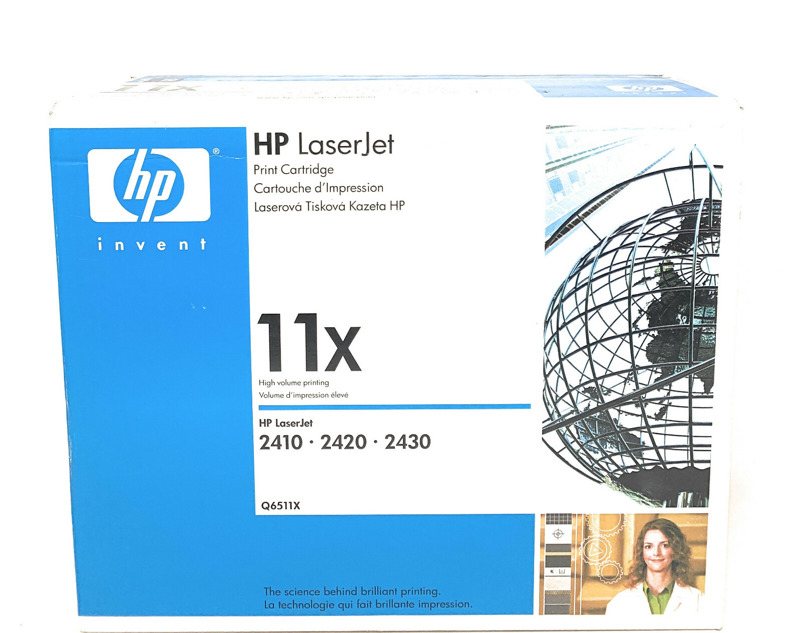 HP Q6511X 11X TONER ORIGINALE NERO LASERJET 2410/2420/2430T/2430DTN [BLUE BOX]